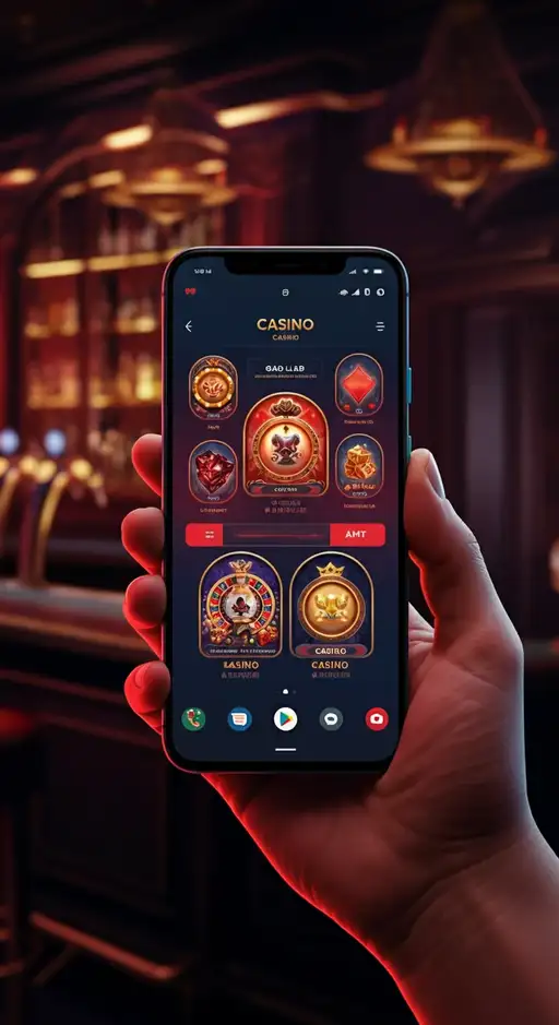 Übersicht des modernen Interface von Nv1 Casino auf einem Desktop-Computer mit Kryptowährungssymbolen im Hintergrund